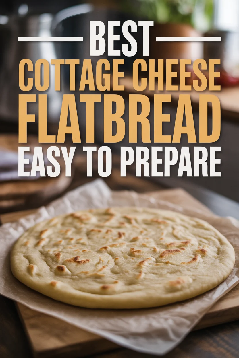 Cottage cheese flatbread