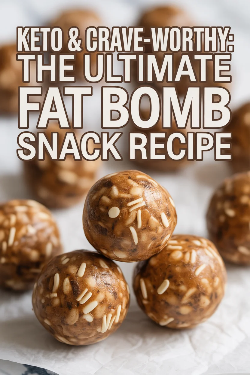 Keto fat bomb snack