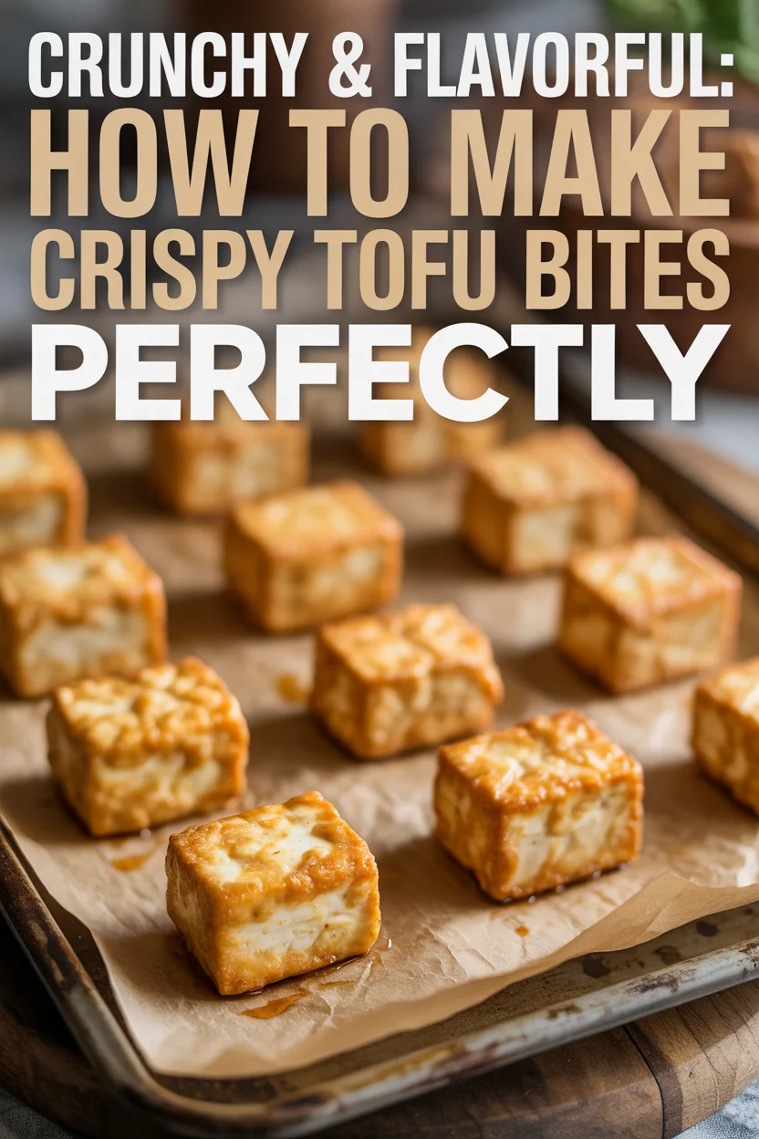 Crispy tofu bites