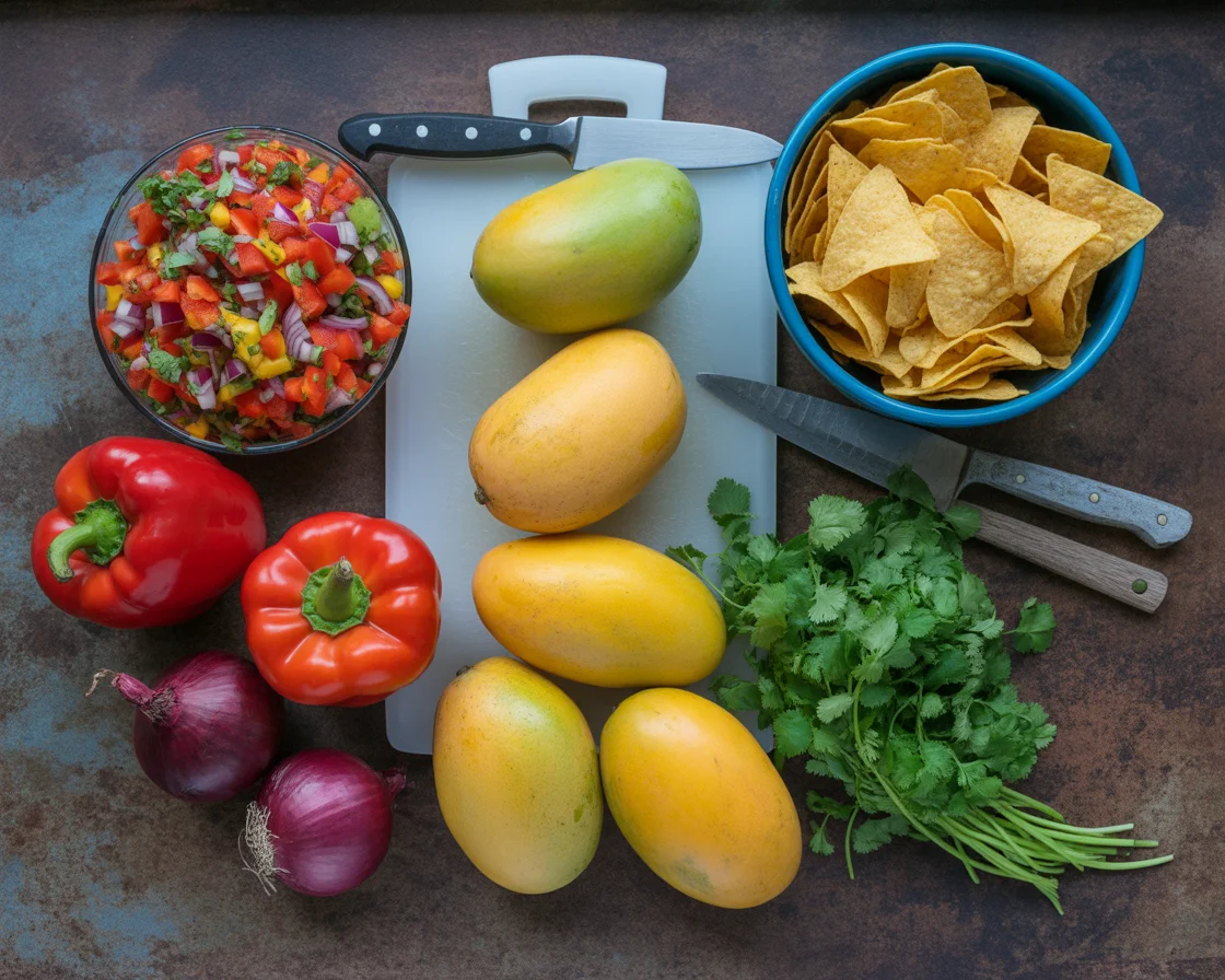 Spicy mango salsa