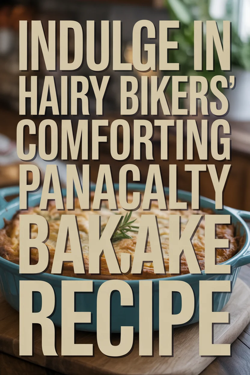 Indulge in Hairy Bikers' Comforting Panacalty Bake Recipe