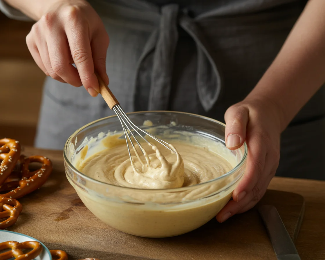 Creamy Cheese Pretzel Dip