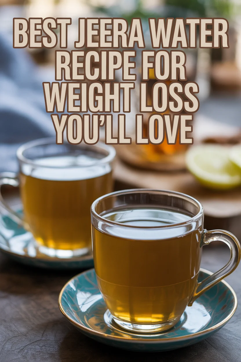 Best Jeera Water Recipe for Weight Loss You’ll Love