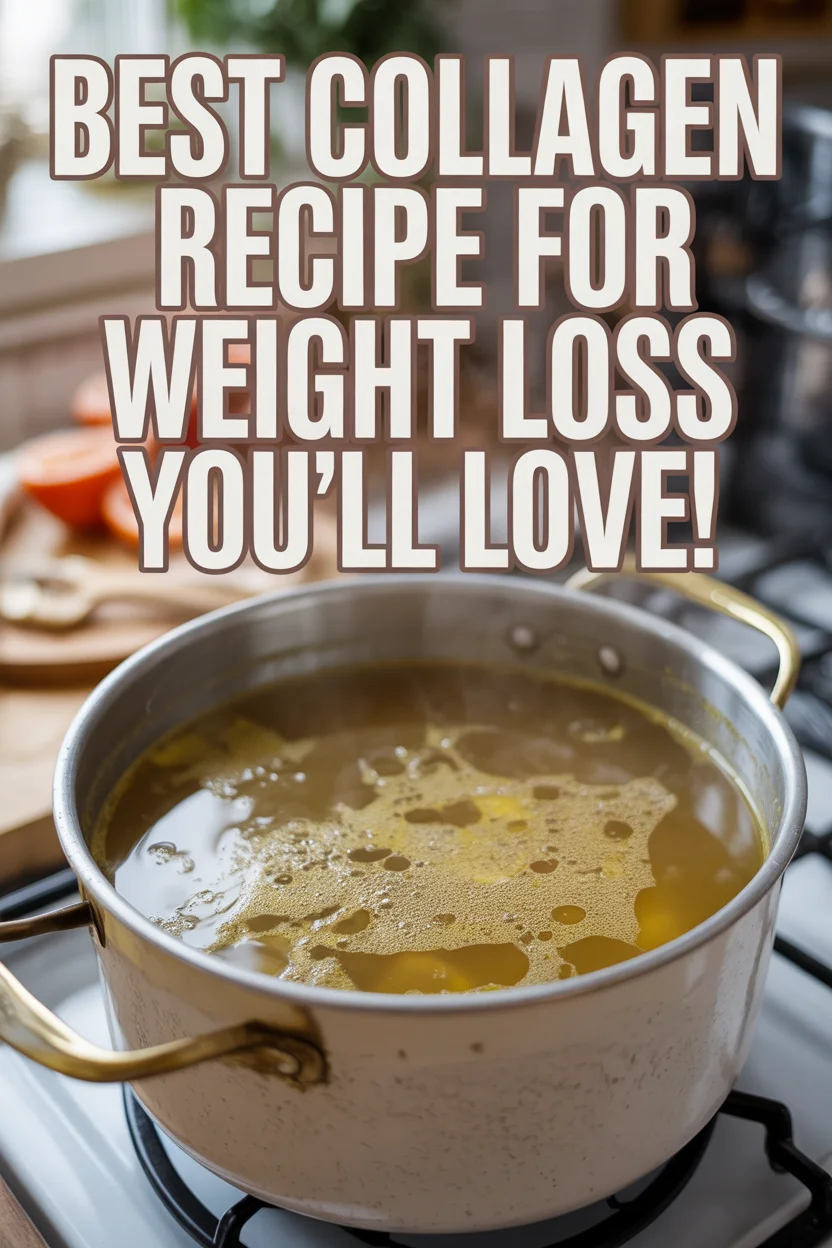 Collagen recipe for weight loss