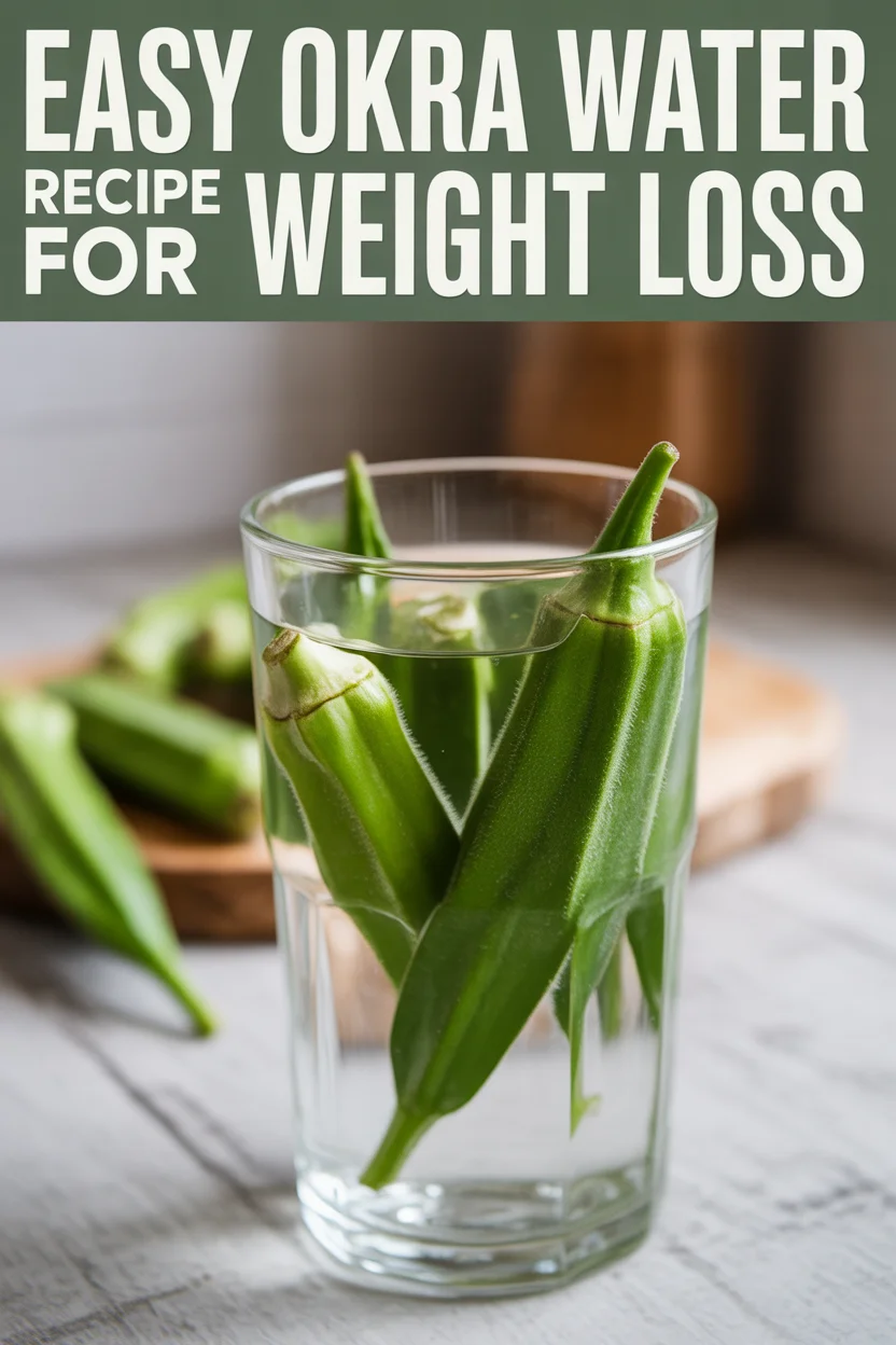 okra water recipe for weight loss