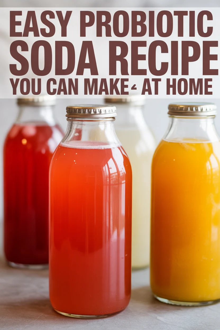 Easy Probiotic Soda Recipe You Can Make at Home