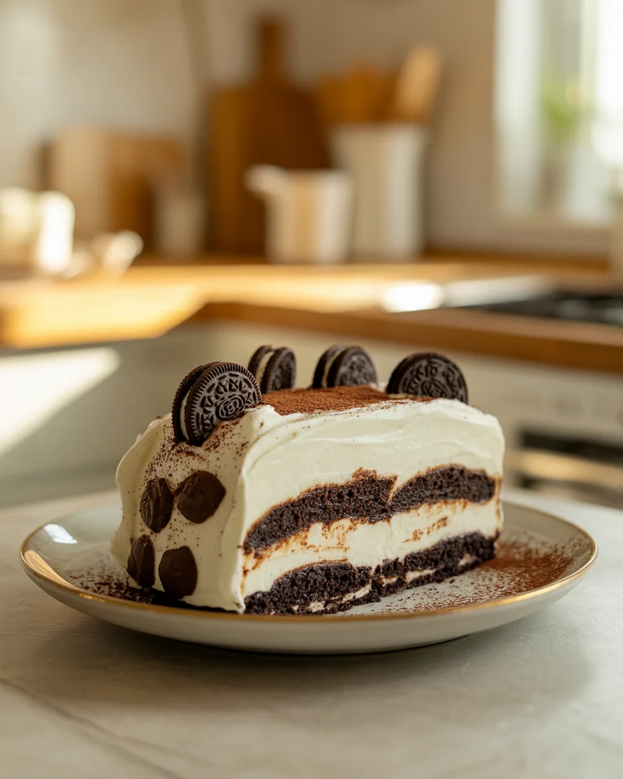 Festive No Bake Christmas Oreo Lasagna You’ll Love!