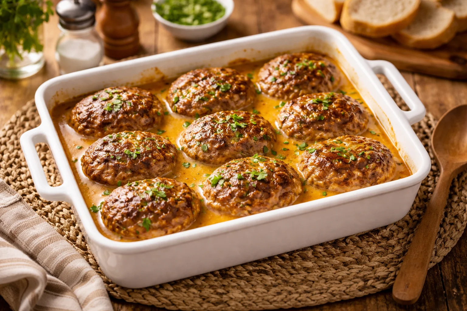 Best Amish Hamburger Steak Bake You'll Love!