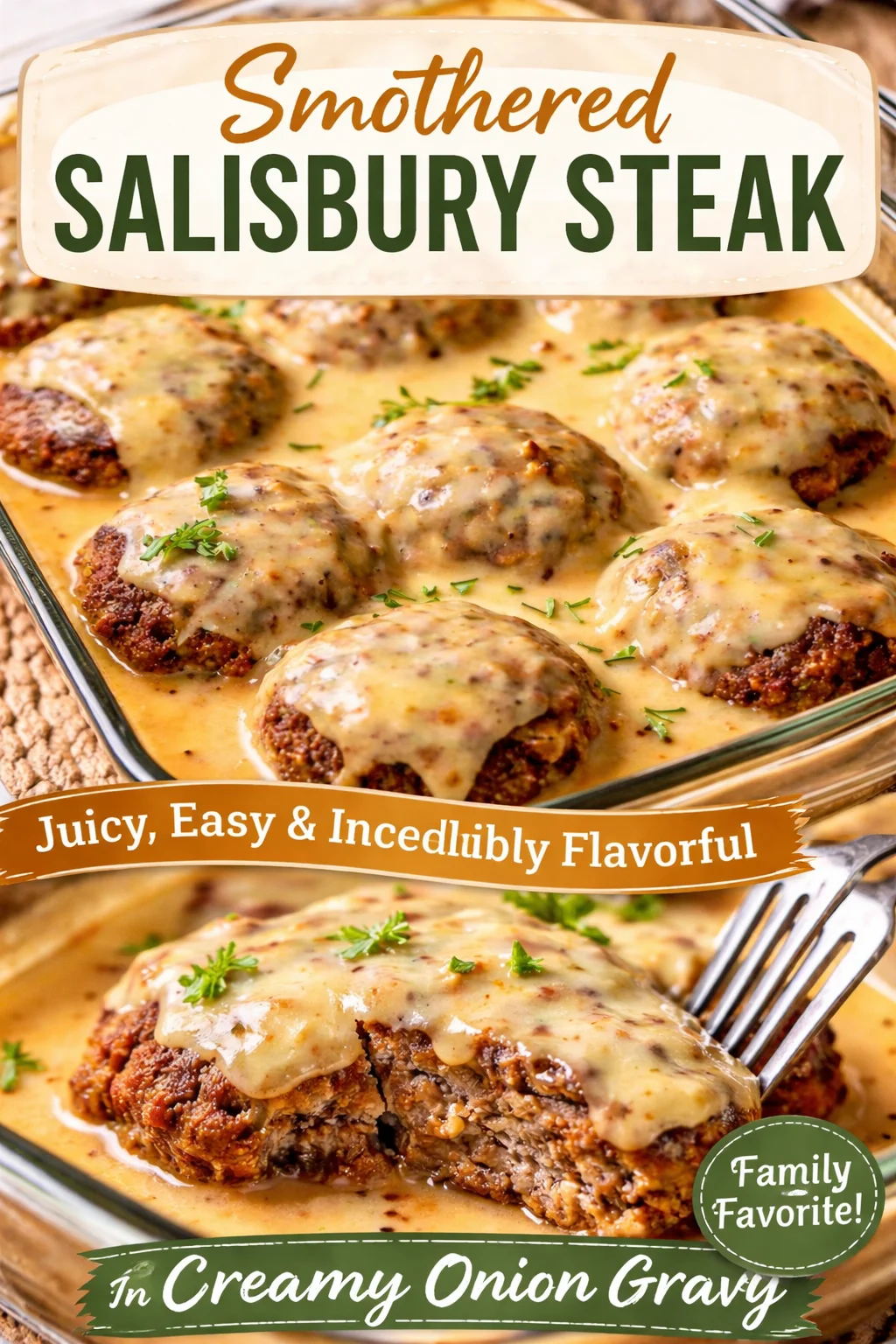 Amish Hamburger Steak Bake