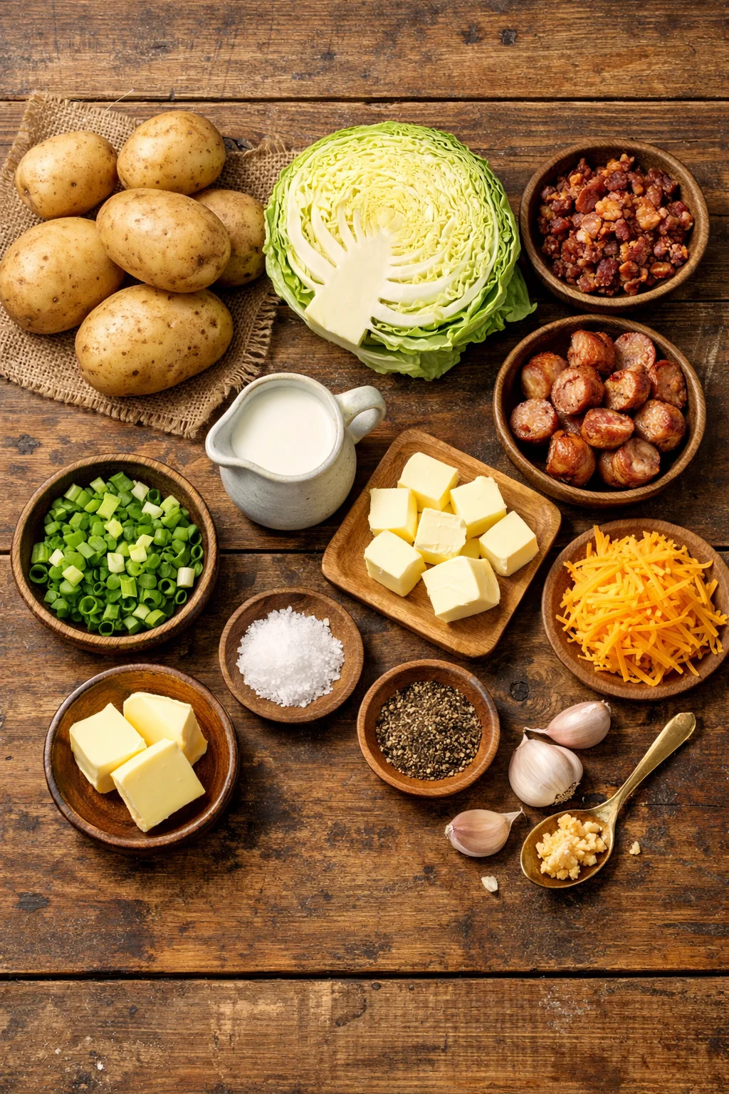 Irish Cabbage and Potato (Colcannon)