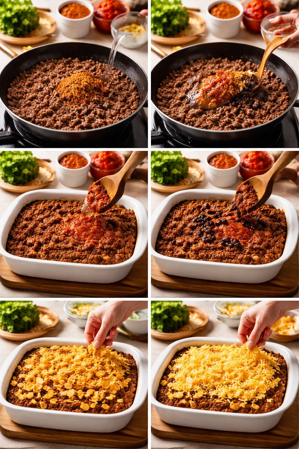 walking taco casseorle