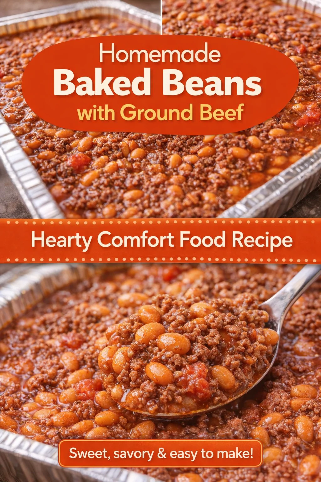 Baked Beans & Ground Beef Casserole