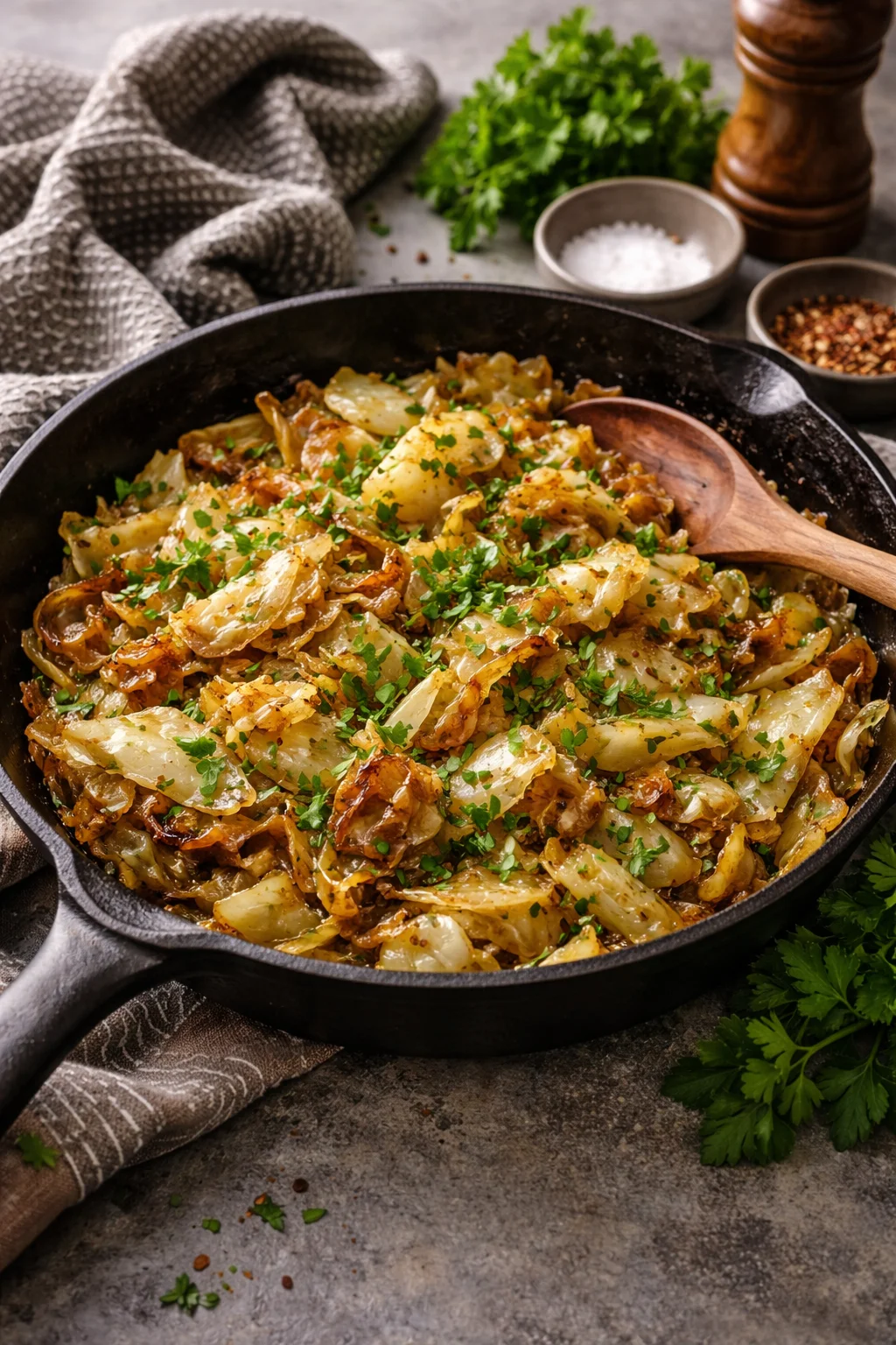 Sautéed Cabbage with Garlic