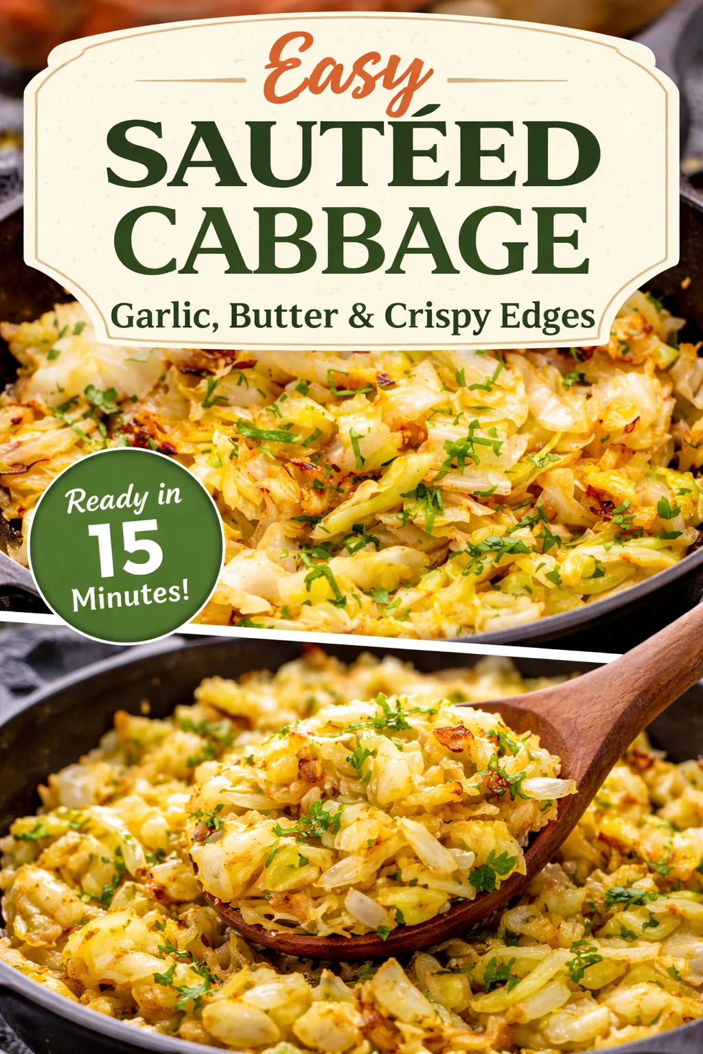 Sautéed Cabbage with Garlic