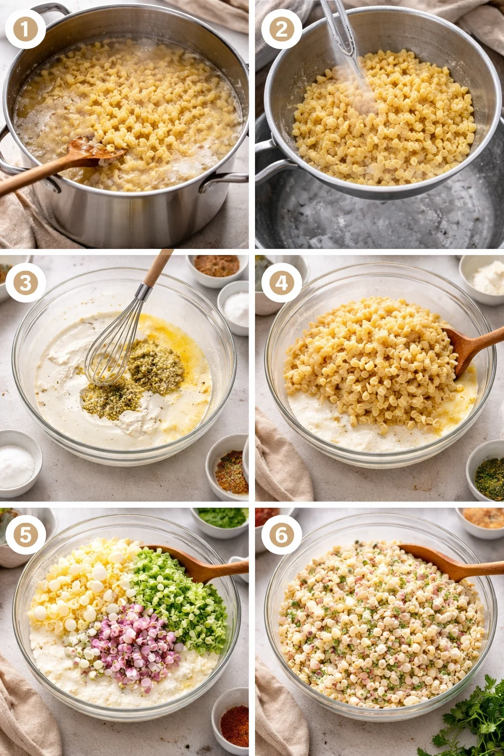 sweet amish macaroni salad