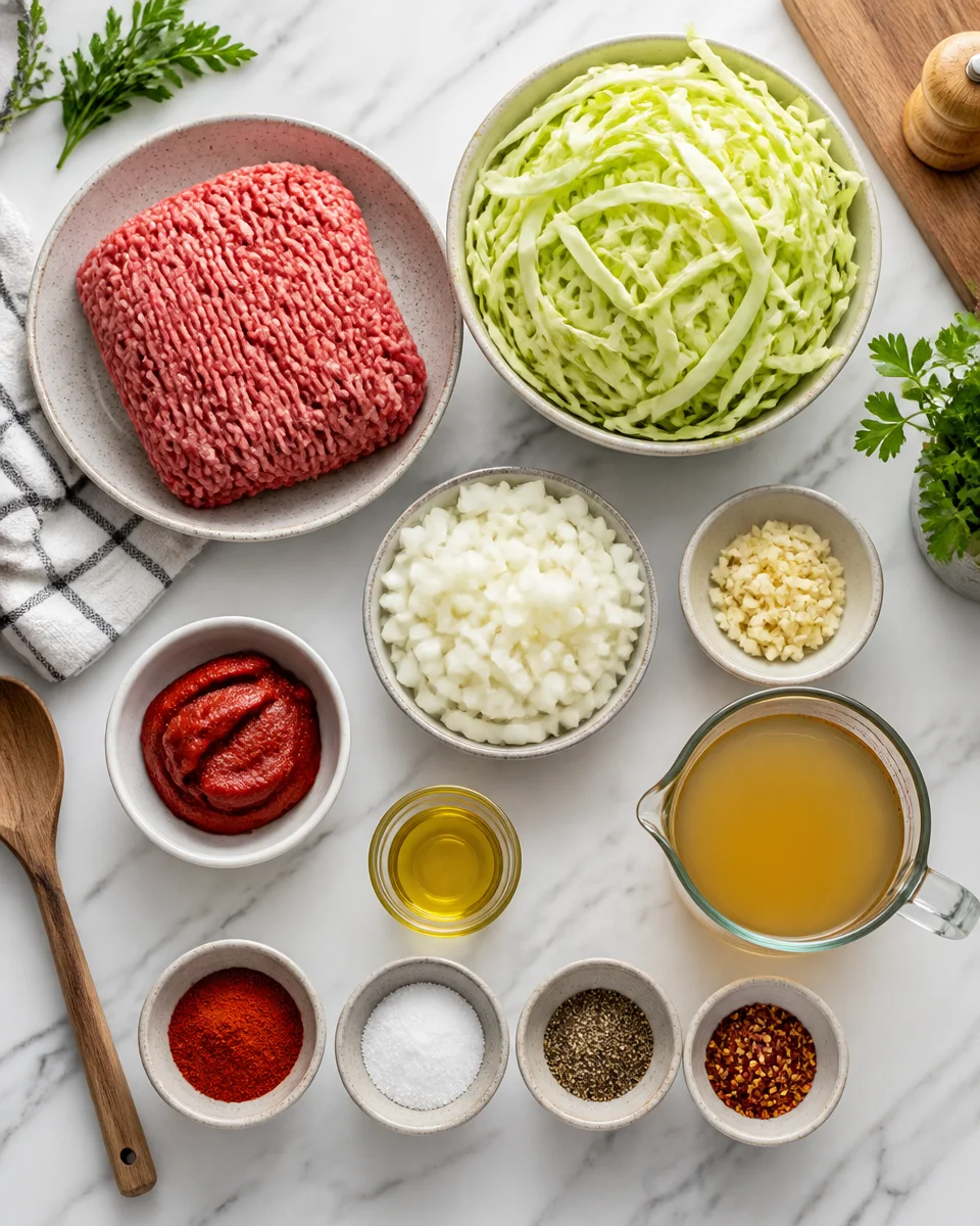Cabbage and Ground Beef Skillet for Quick Weeknight Dinners