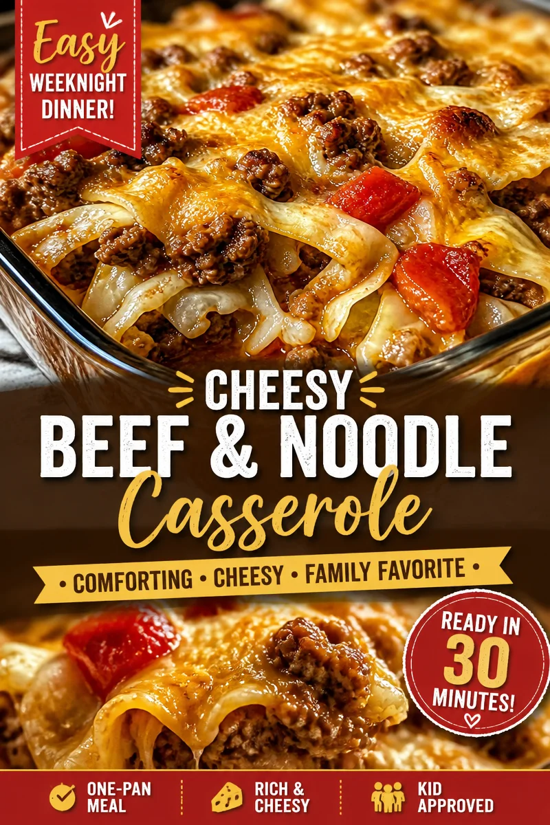 Savory Cabbage Beef Bake for Cozy Family Dinners