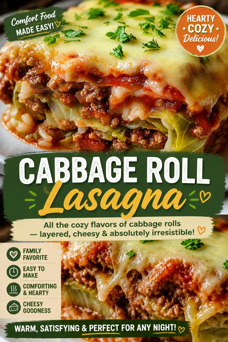 Stuffed cabbage roll casserole