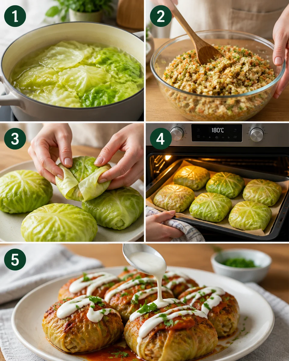 Savory Oven Baked Cabbage Burgers You'll Love to Make