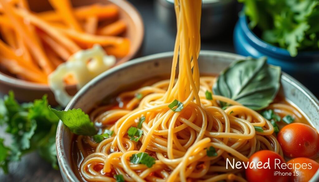 Buckwheat nutrients in soba noodles