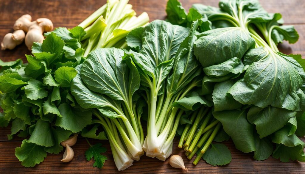 Chinese leafy greens