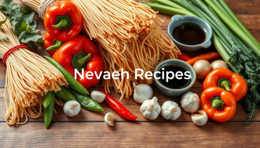 Chinese noodle ingredients