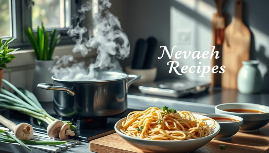 Cooking soba noodles