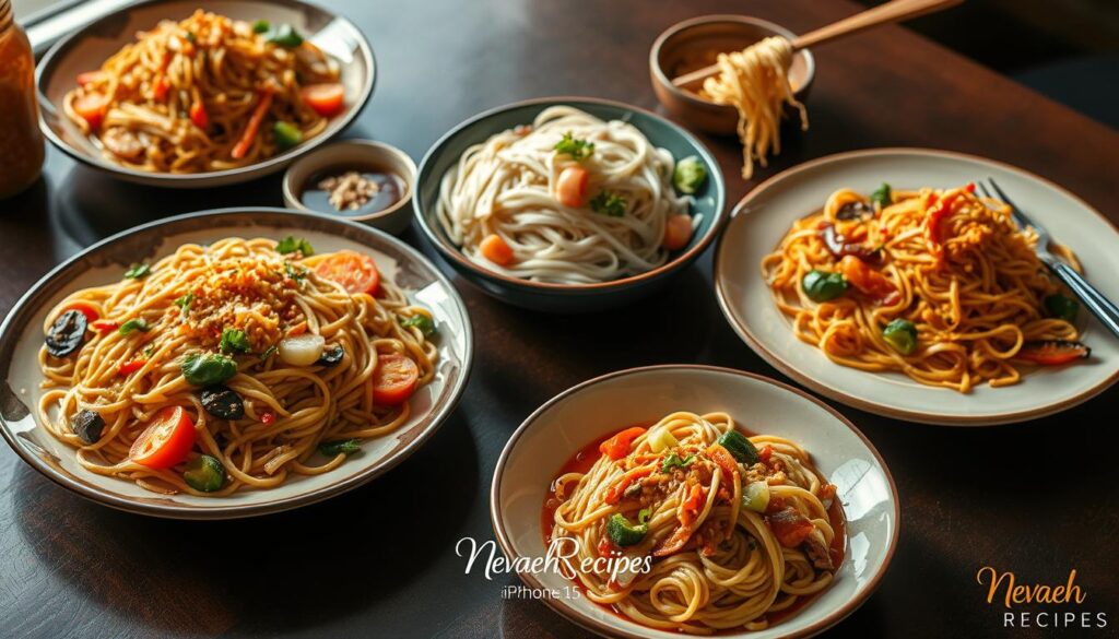 Noodle consistency in Chinese dishes