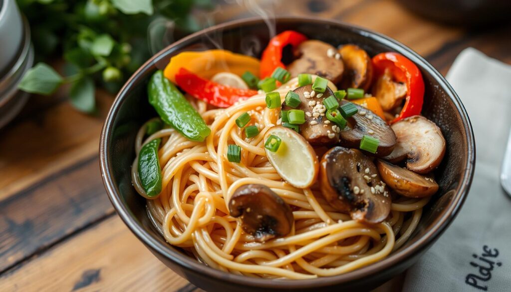 Soba vegetables