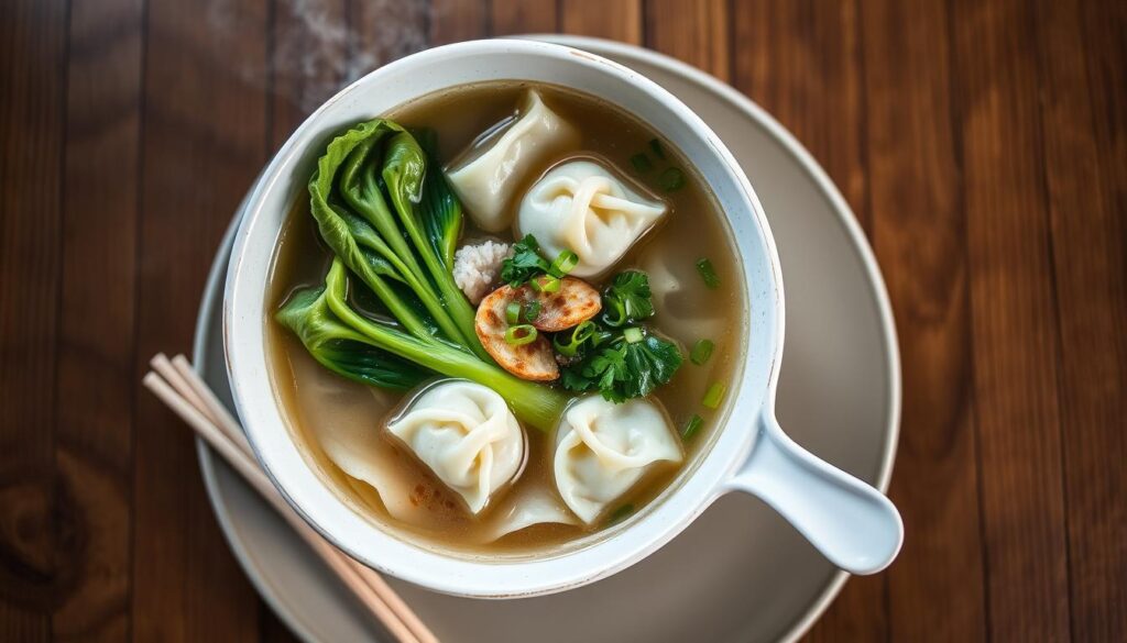 Wonton soup serving size