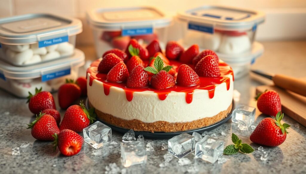 Cheesecake freezing tips