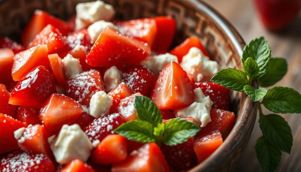 Strawberry filling for cinnamon rolls