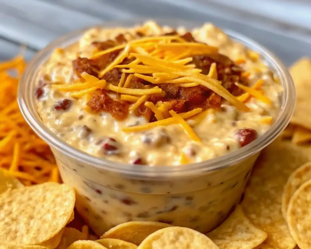 Cheddar Ranch Crack Dip