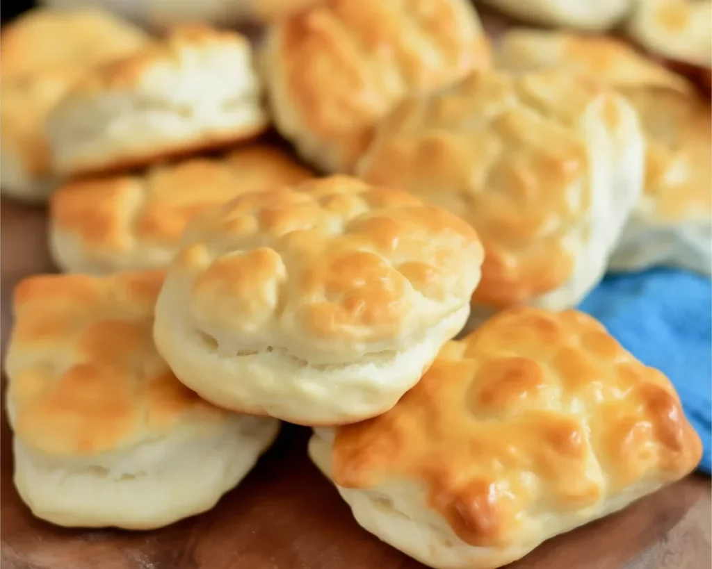 Freshly baked Copycat Texas Roadhouse Rolls brushed with sweet honey butter.