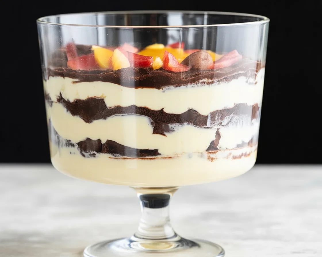 Delicious Oreo Dirt Dessert with layers of crushed Oreos and vanilla pudding