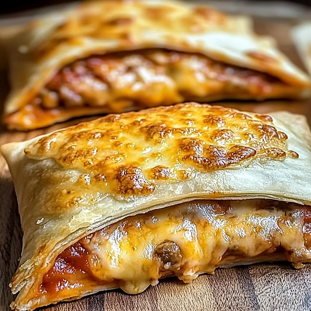 Delicious football pizza pockets ready for game day snacks
