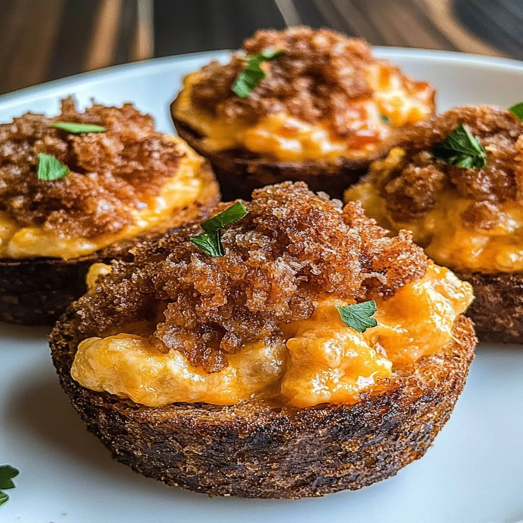 Delicious Hanky Panky appetizers arranged on a serving platter.