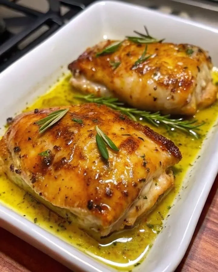 Delicious Melt in Your Mouth Chicken served on a plate