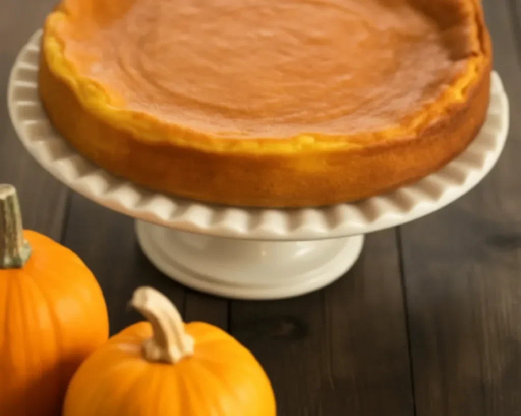 Delicious slice of pumpkin gooey butter cake topped with cream cheese frosting