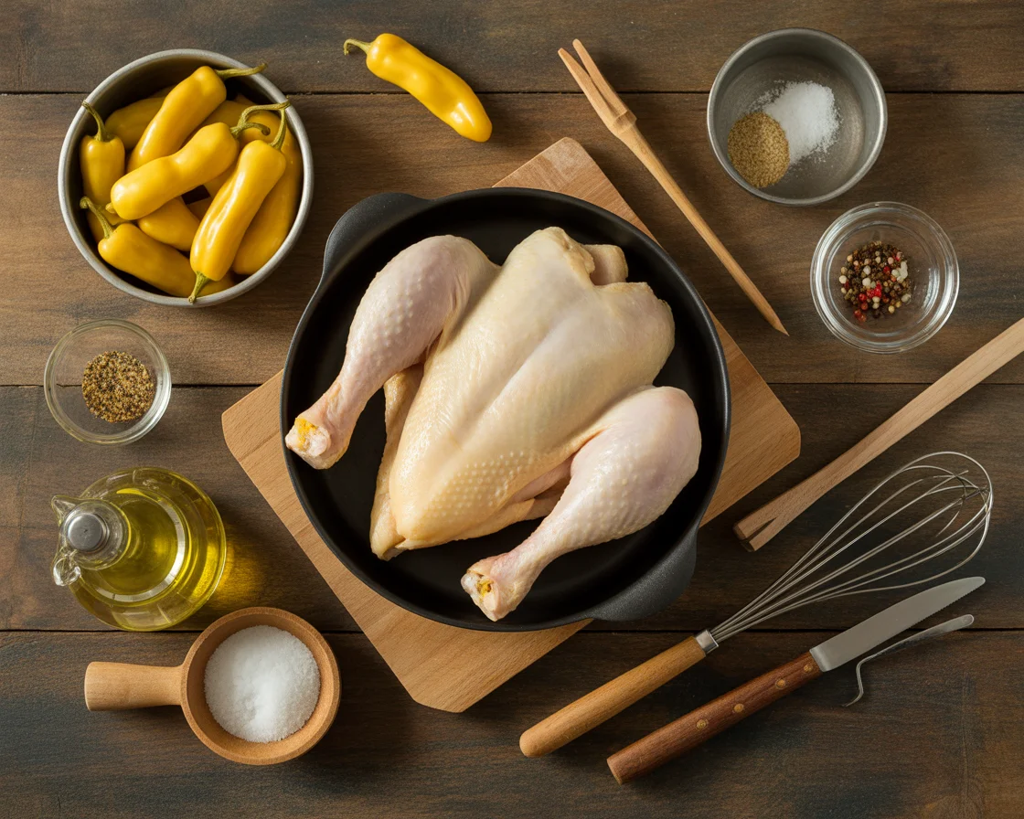 Crockpot Mississippi Chicken