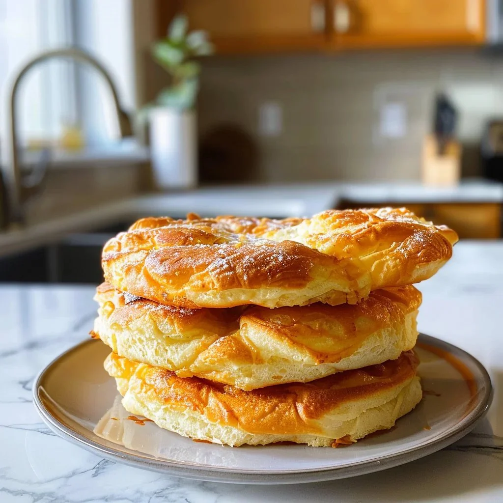 Fluffy Cloud Bread recipe for low-carb diets