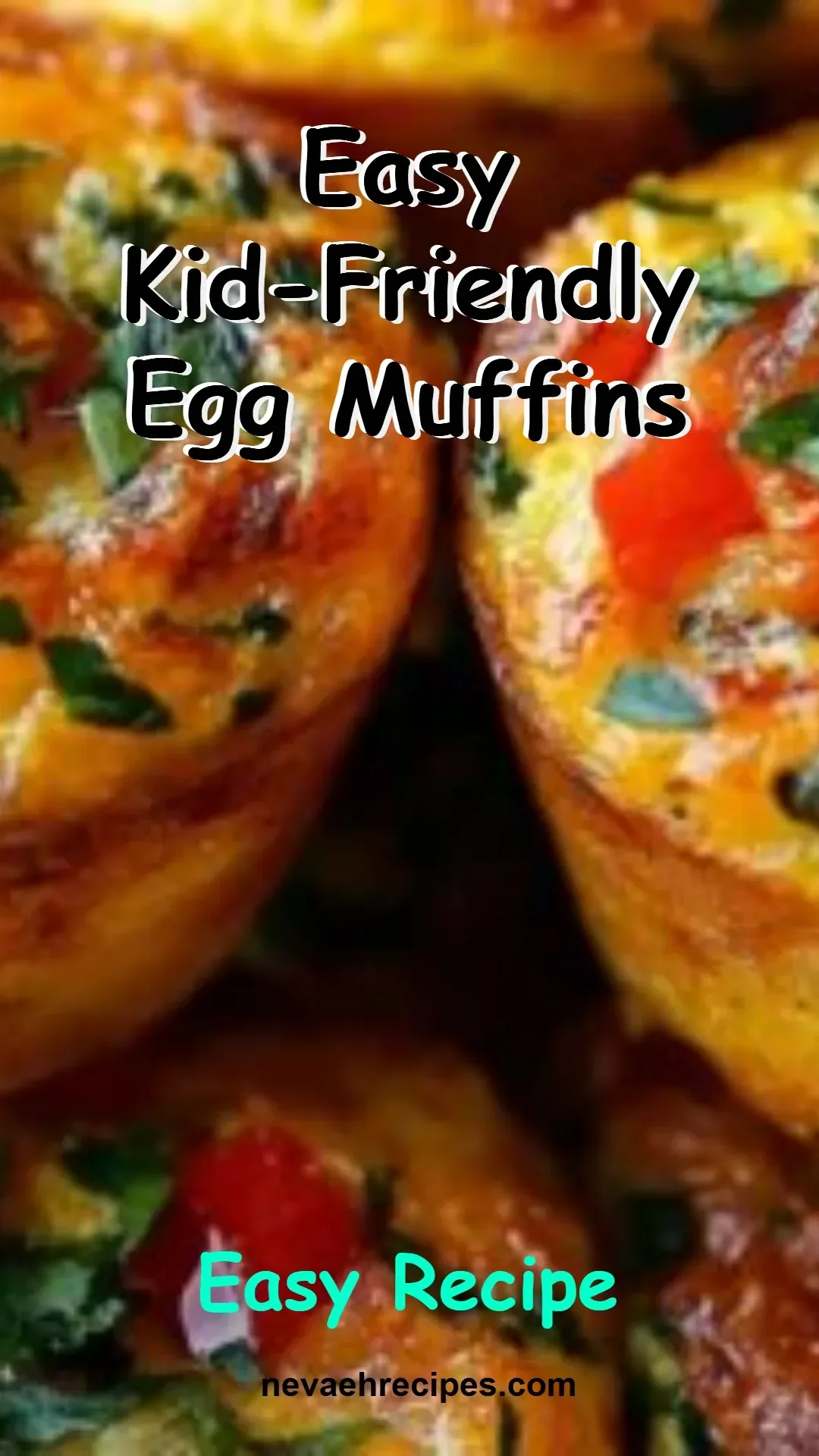 Kid-friendly egg muffins baked in a muffin tin, perfect for breakfast or snacks.