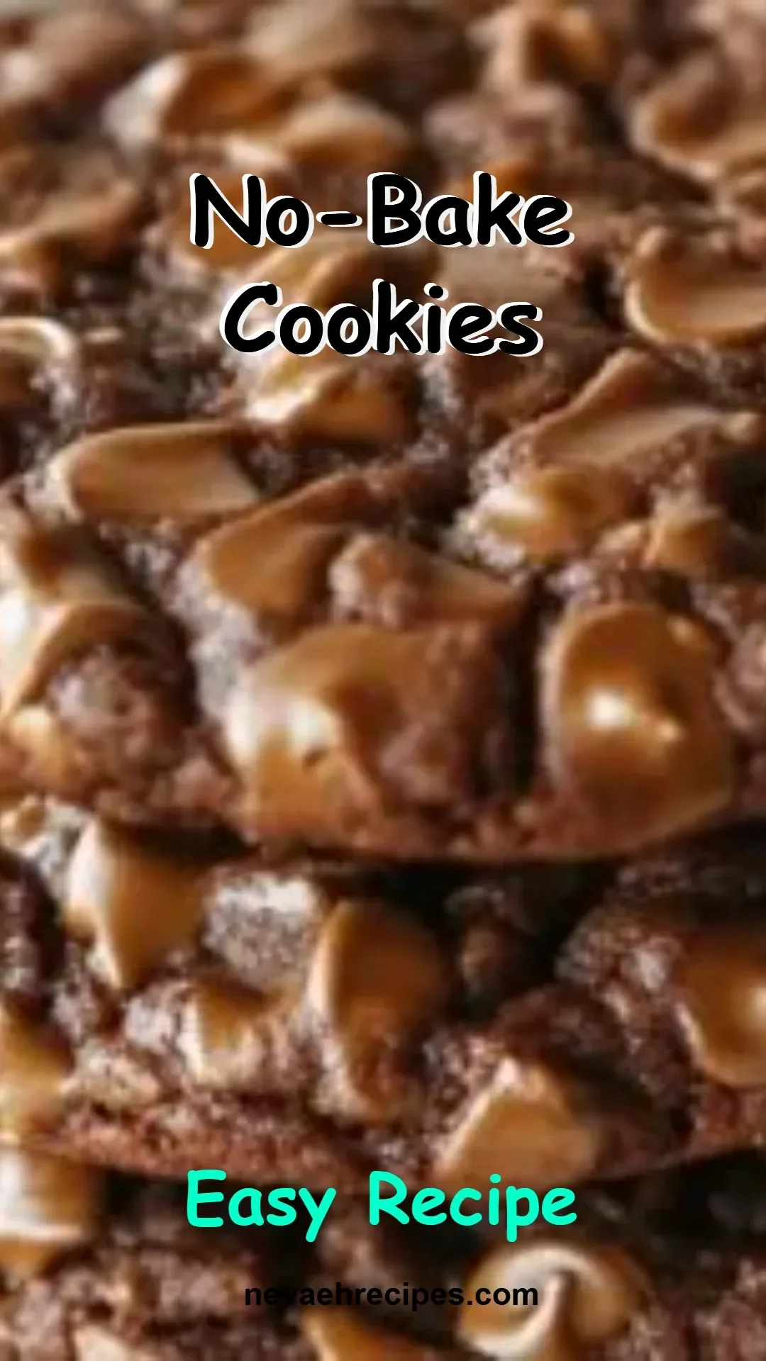 Delicious no-bake cookies on a plate, ready to enjoy.