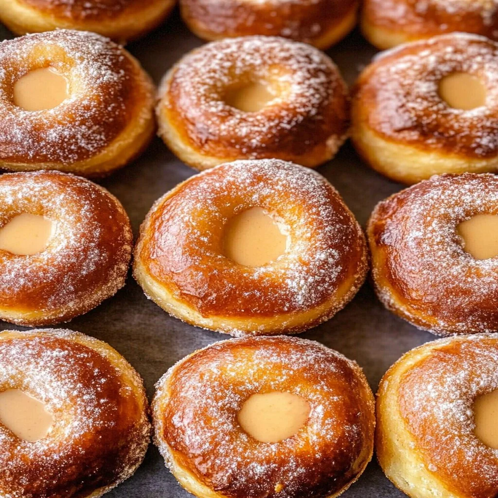 Thanksgiving-themed brioche donuts with festive toppings