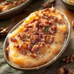 Thanksgiving Sweet Potato, Cranberry, and Green Bean Medley dish