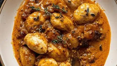 Delicious Tuscan 'Marry Me' Chicken served on a plate