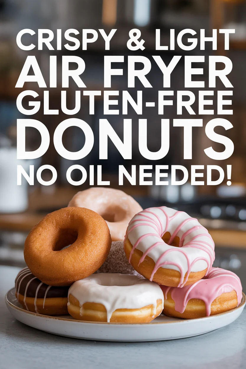 Crispy & Light Air Fryer Gluten-Free Donuts – No Oil Needed!