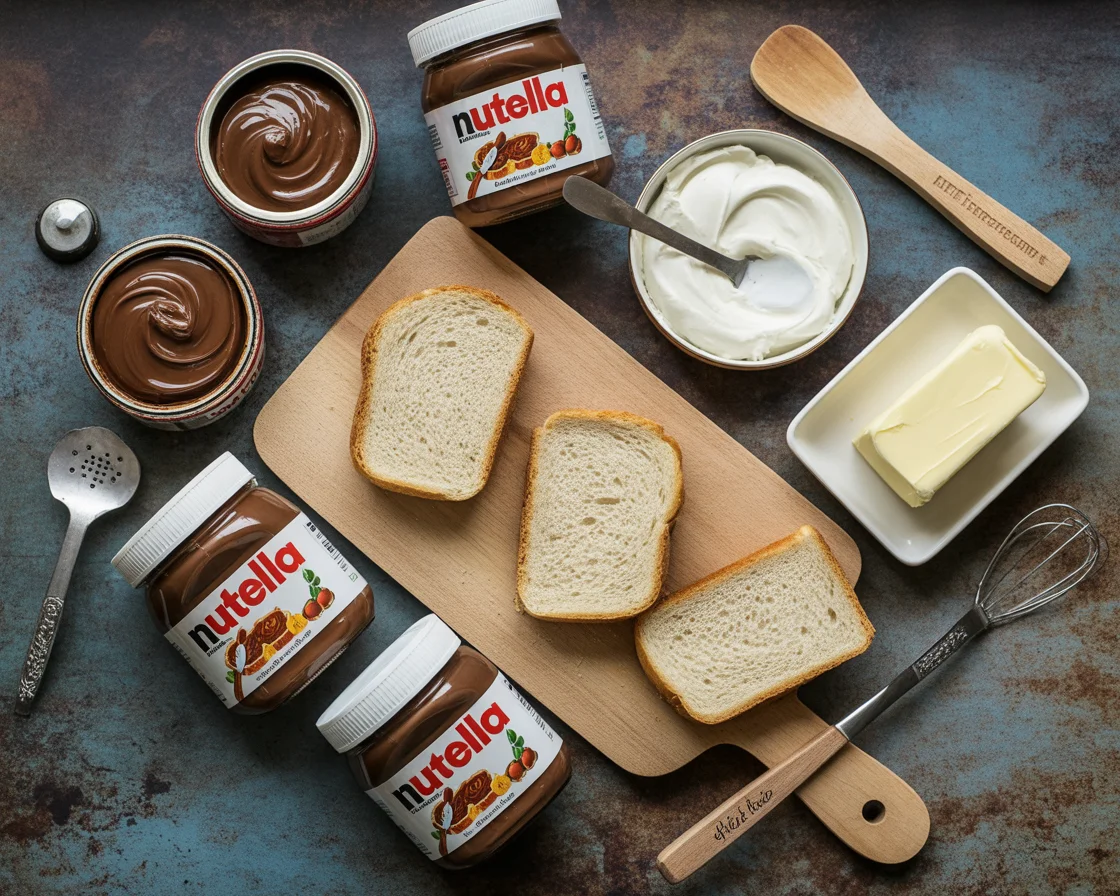 Nutella grilled cheese