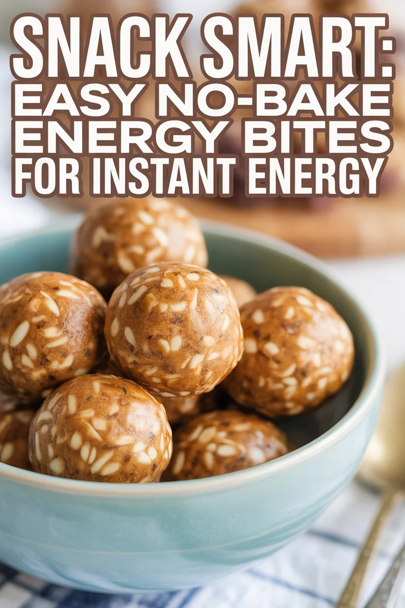 No-bake energy bites