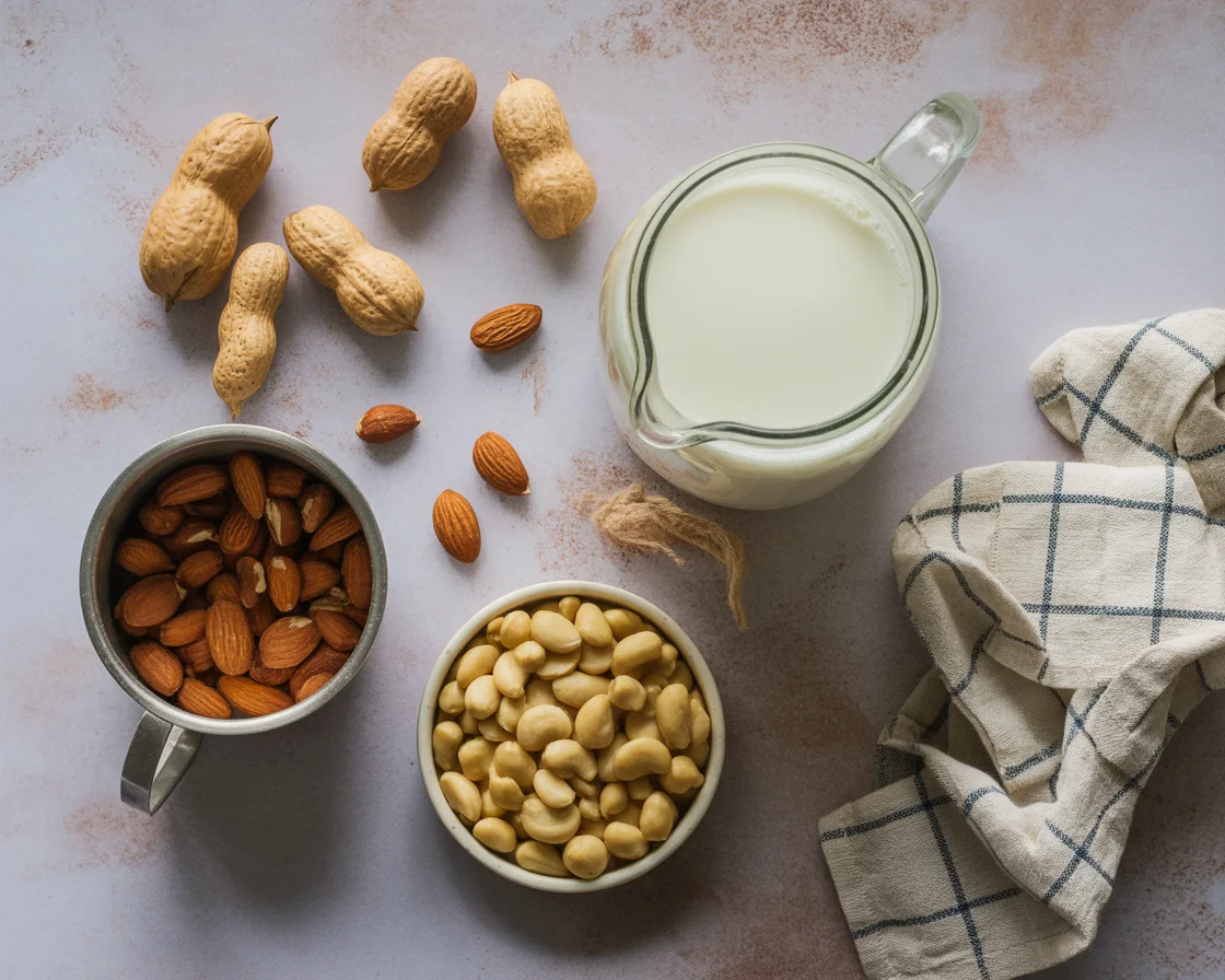 Homemade nut milk